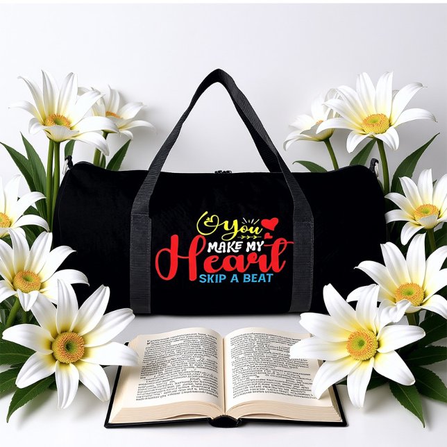 Bolso De Deporte Grande You Make My Heart Skip A Beat (Subido por el creador)