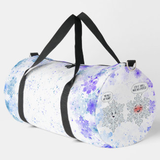 Bolso De Deporte Grande You Melt My Heart Snowflakes