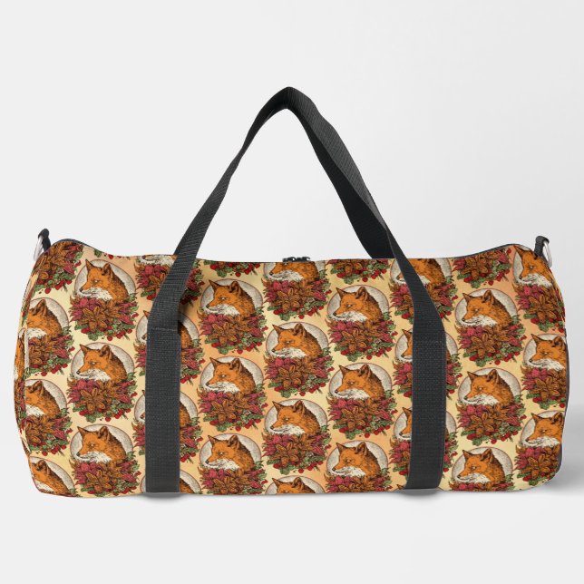 Bolso De Deporte Grande Zorro (Anverso)