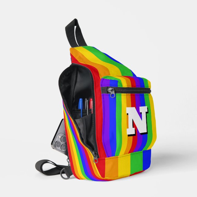 Bolso de deporte monogramado (Abierto)