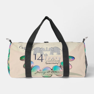 Bolso De Deporte Pequeño 14° Aniversario de Marfil