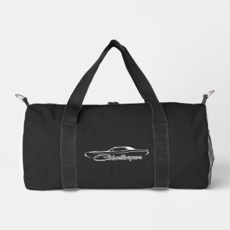 Bolso De Deporte Pequeño 1970 Challenger Silueta Fantasma Negro