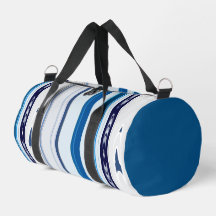 Abstract Symphony in Blue 5 (Vertical Lines)