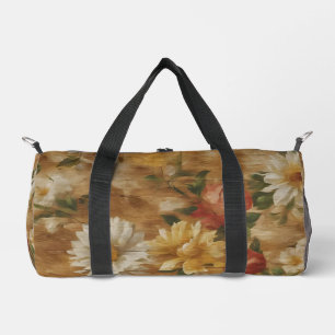 Bolso De Deporte Pequeño Acuarela Vintage Floral Popular Colección