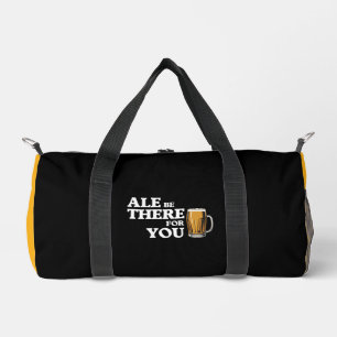 Bolso De Deporte Pequeño Ale Be There For You - Cita Graciosa De Cerveza