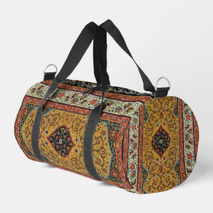 Bolso De Deporte Pequeño Alfombra Persa Antigua Rica Alfombra Elegante Alfo