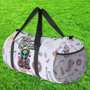 Bolso De Deporte Pequeño Alien aquí para el café