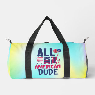Bolso De Deporte Pequeño All American Dude-96993
