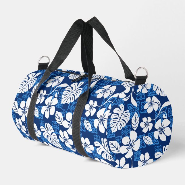 BOLSO DE DEPORTE PEQUEÑO ALOHA FRIDAY PATTERN EN AZUL (Esquina izquierda)