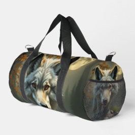 Bolso De Deporte Pequeño „Alpha-Wolf – König der Wildnis“
