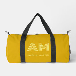 Bolso De Deporte Pequeño Amarillo Mostaza Minimalista y Limón Pálido