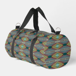 Bolso De Deporte Pequeño American Southwest Patterned Art And Earthy Colors