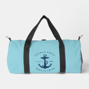 Bolso De Deporte Pequeño Ancla de barco náutico crucero personalizado