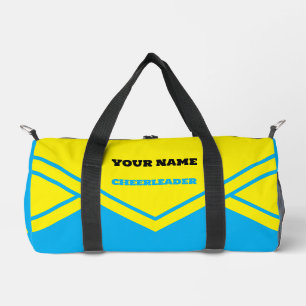 Bolso De Deporte Pequeño animador amarillo cielo azul y blanco