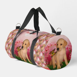 Bolso De Deporte Pequeño Animales de mariposa de cobre de laboratorio amari