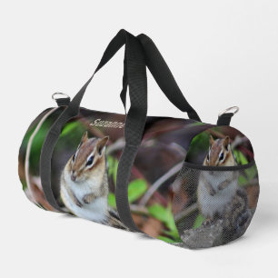 Bolso De Deporte Pequeño Animales salvajes Cute Chipmunk Personalizados