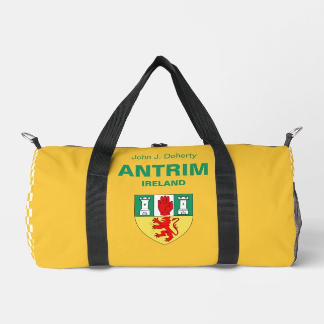 Bolso De Deporte Pequeño Antrim Ireland - Personalizado irlandés (Anverso)