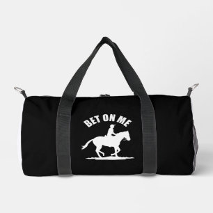 Bolso De Deporte Pequeño Apuesta Sobre Mí - Carreras De Caballo Hoodie