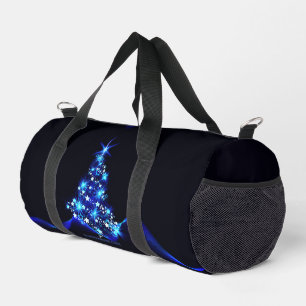 Bolso De Deporte Pequeño Árbol de Navidad estilizado y brillante de Slipper