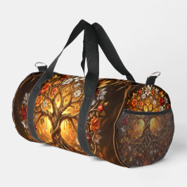 Bolso De Deporte Pequeño Árbol iluminado por la luna de la eternidad embrea