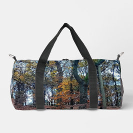 Bolso De Deporte Pequeño Árboles , en otoño