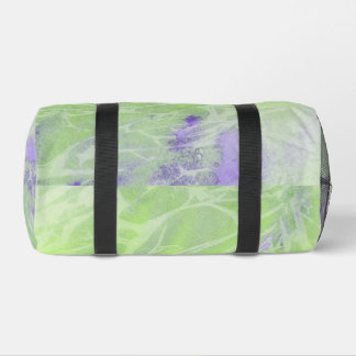 Bolso De Deporte Pequeño Armonía Suave Verde y Lavanda