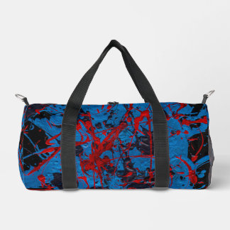 Bolso De Deporte Pequeño Arte abstracto contemporáneo: Eléctrico