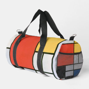 Bolso De Deporte Pequeño Arte abstracto Piet Mondrian