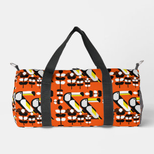 Bolso De Deporte Pequeño Arte colorido de tucán tropical