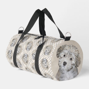 Bolso De Deporte Pequeño Arte de perros Mascota original de cuadros de cobr