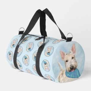 Bolso De Deporte Pequeño Arte original de pintura de perros de cerdo de Whe