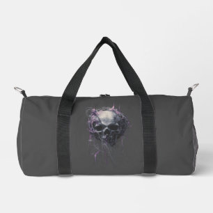 Bolso De Deporte Pequeño Arte Oscuro Grunge Abstracto Cráneo Etéreo