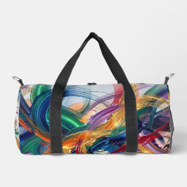 Bolso De Deporte Pequeño Arte y Estilo
