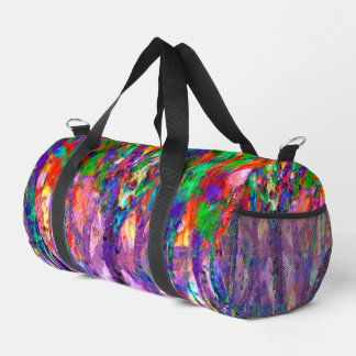 Bolso De Deporte Pequeño Artistic Dancing Colors Painting