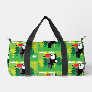 Bolso De Deporte Pequeño Ave Tropical Turca