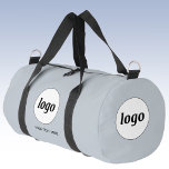 Bolso De Deporte Pequeño Azul comercial promocional de texto con logotipo<br><div class="desc">Agregue su propio logotipo y texto personalizado a este diseño. Nombre de su empresa, lema, sitio web o número de teléfono. Minimalista y profesional. Ideal para un producto promocional para sus empleados, personal, clientes y clientes. Ideal para ferias, viajes, eventos corporativos o deportivos y regalos. Para ver otras versiones, vea...</div>