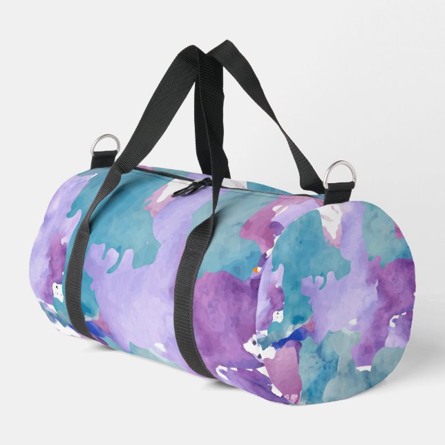 Bolso De Deporte Pequeño azul de camuflaje (Esquina izquierda)