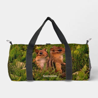 Bolso De Deporte Pequeño Baby Chipmunks Arte Animal Personalizado