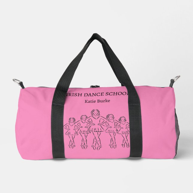 Bolso De Deporte Pequeño Bailarín irlandés personalizado (Anverso)