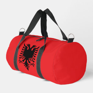 Bolso De Deporte Pequeño bandera albanesa