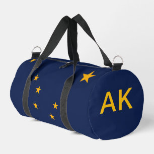 Bolso De Deporte Pequeño Bandera de Alaska