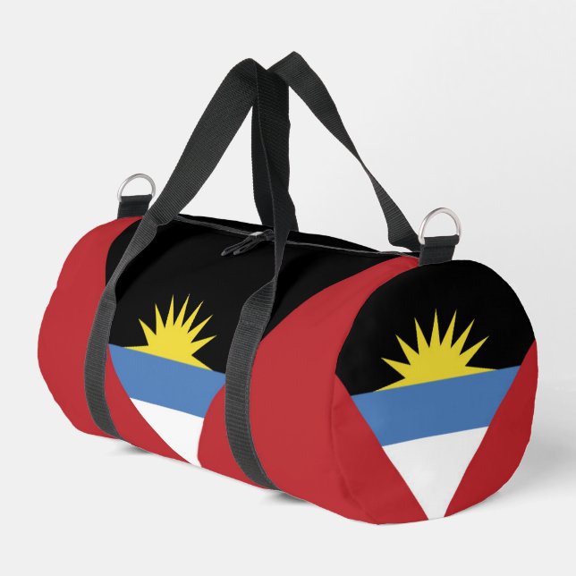 Bolso De Deporte Pequeño Bandera de Antigua y Barbuda (Esquina izquierda)