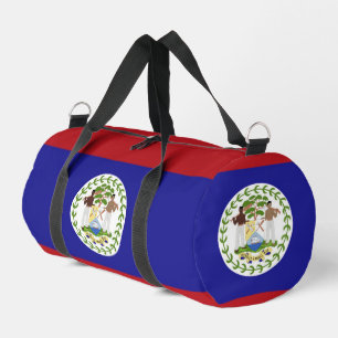Bolso De Deporte Pequeño Bandera de Belice