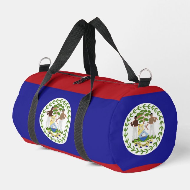 Bolso De Deporte Pequeño Bandera de Belice (Esquina izquierda)