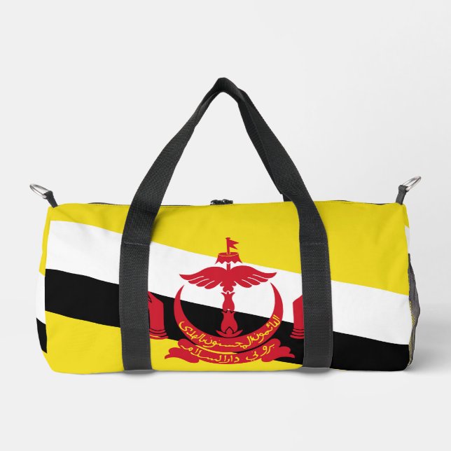 Bolso De Deporte Pequeño Bandera de Brunei (Anverso)