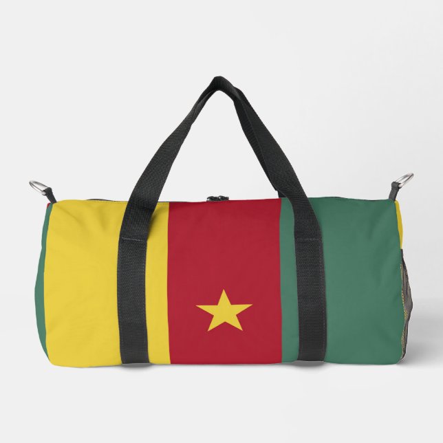 Bolso De Deporte Pequeño Bandera de Camerún (Anverso)