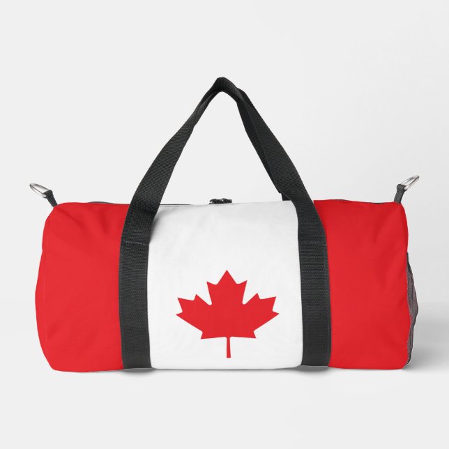 Bolso De Deporte Pequeño Bandera de Canadá (Anverso)