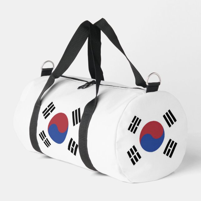 Bolso De Deporte Pequeño Bandera de Corea del Sur (Esquina izquierda)