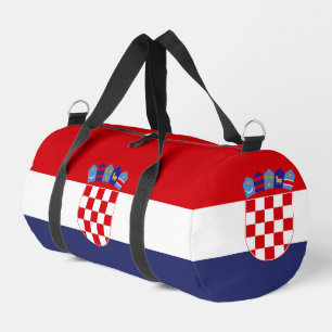 Bolso De Deporte Pequeño Bandera de Croacia