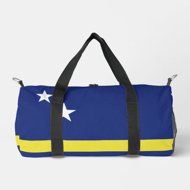 Bolso De Deporte Pequeño Bandera de Curazao (Anverso)